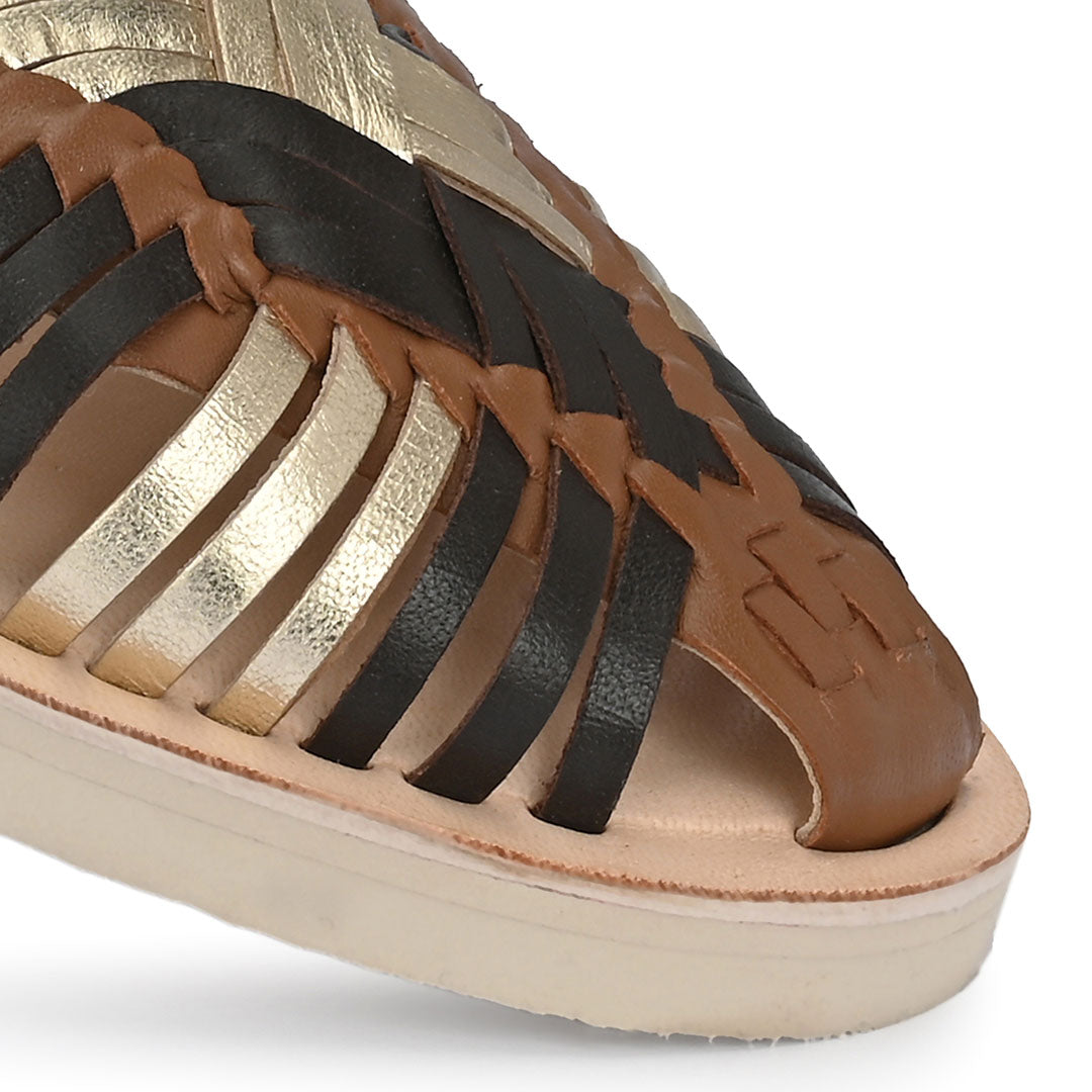 Italiana Huarache Woven Sandal