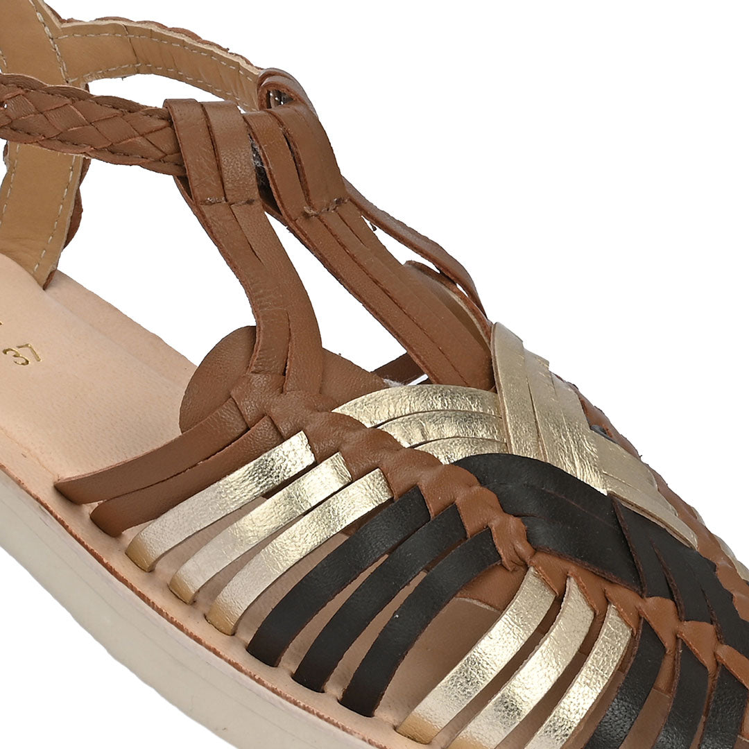 Italiana Huarache Woven Sandal