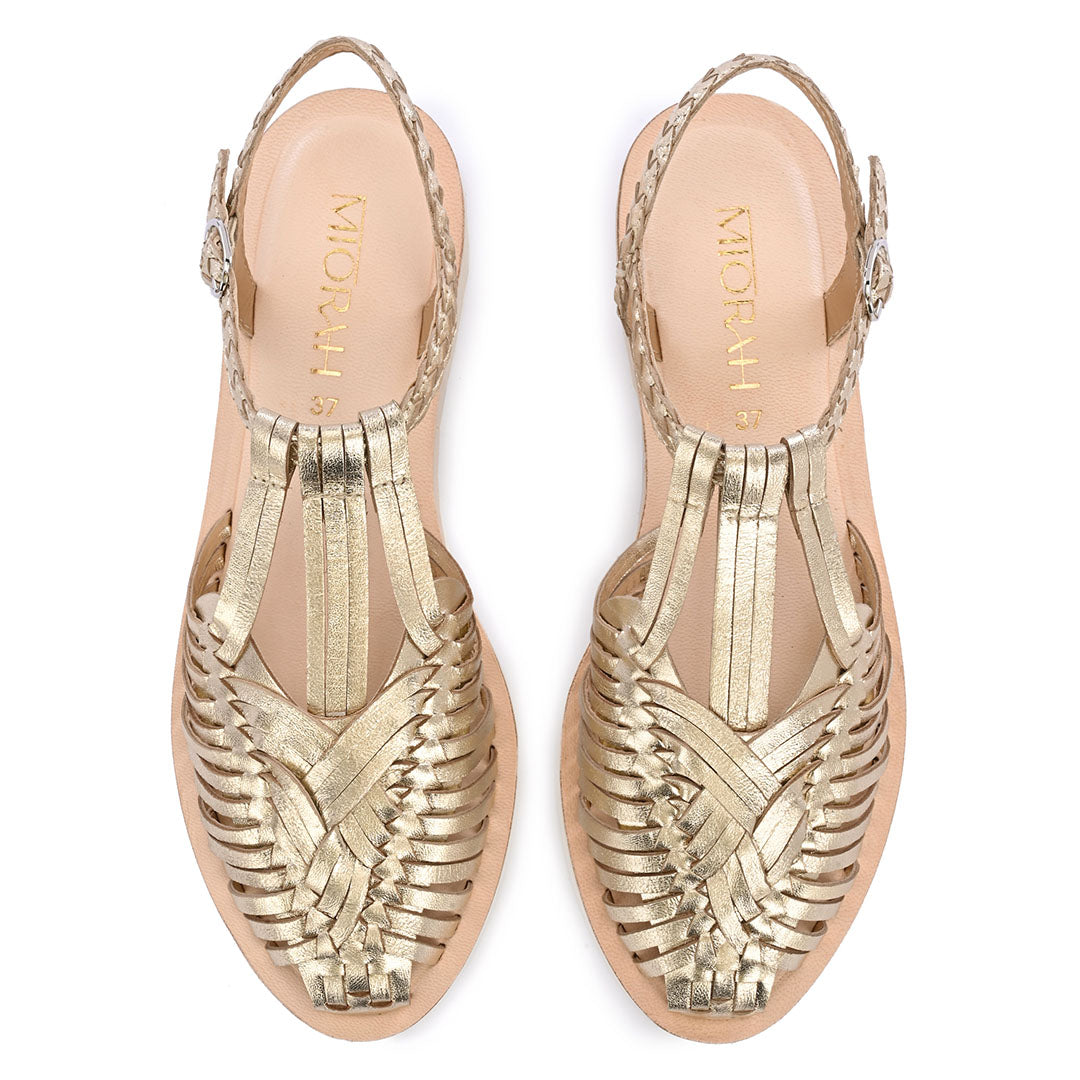 Italiana Huarache Woven Sandal