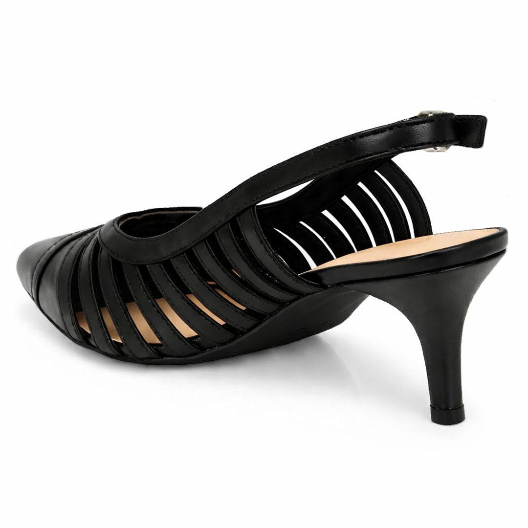 Lexa leather Strappy Heels