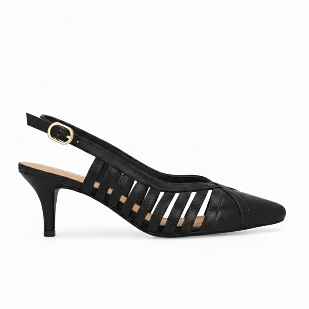 Lexa leather Strappy Heels