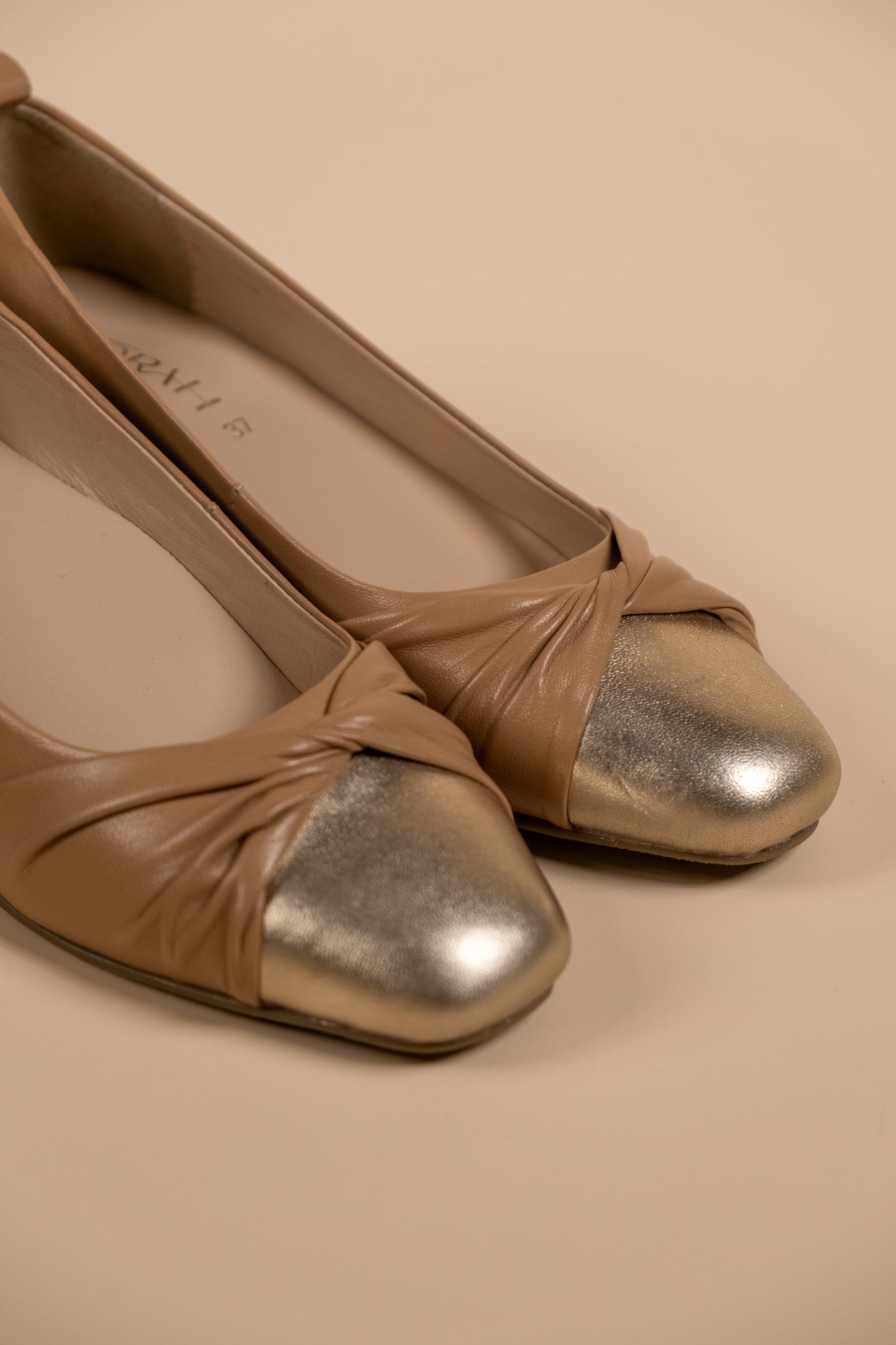 Zyra Leather Comfort Heels