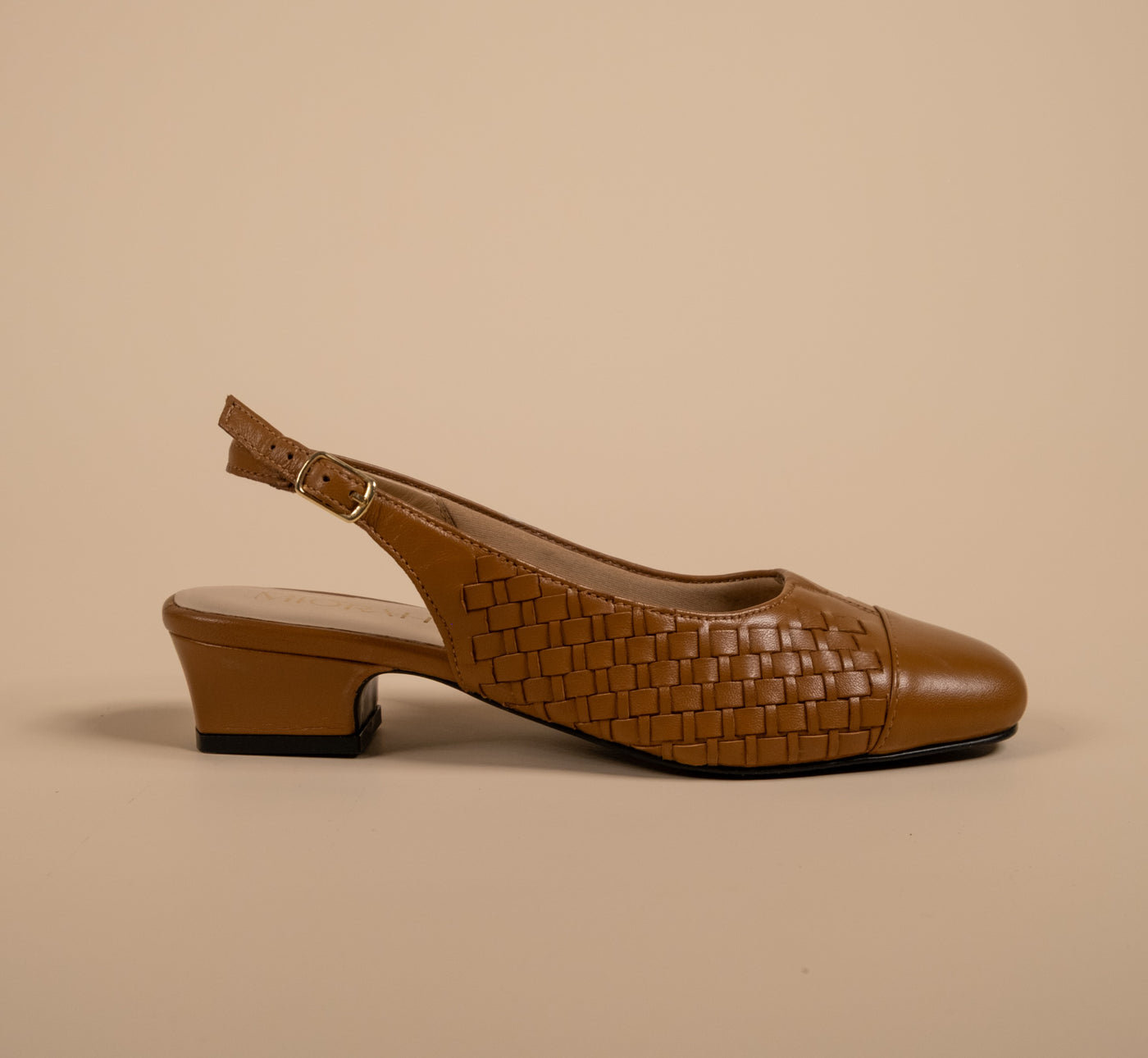 Darcy Leather Comfort Heels