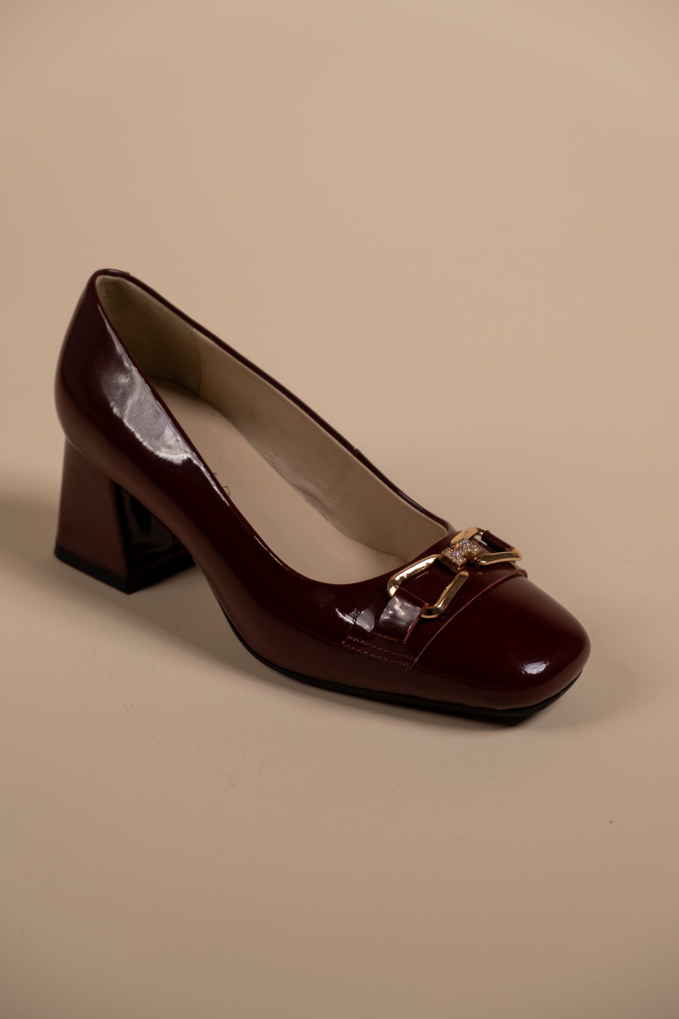 Zeal Leather Patent Block Heals