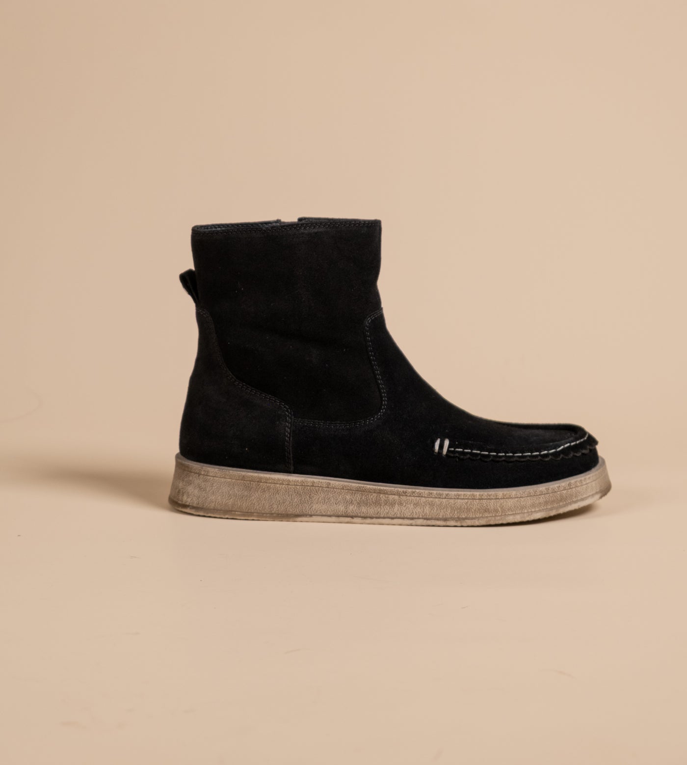 Dune Leather Suede Boots