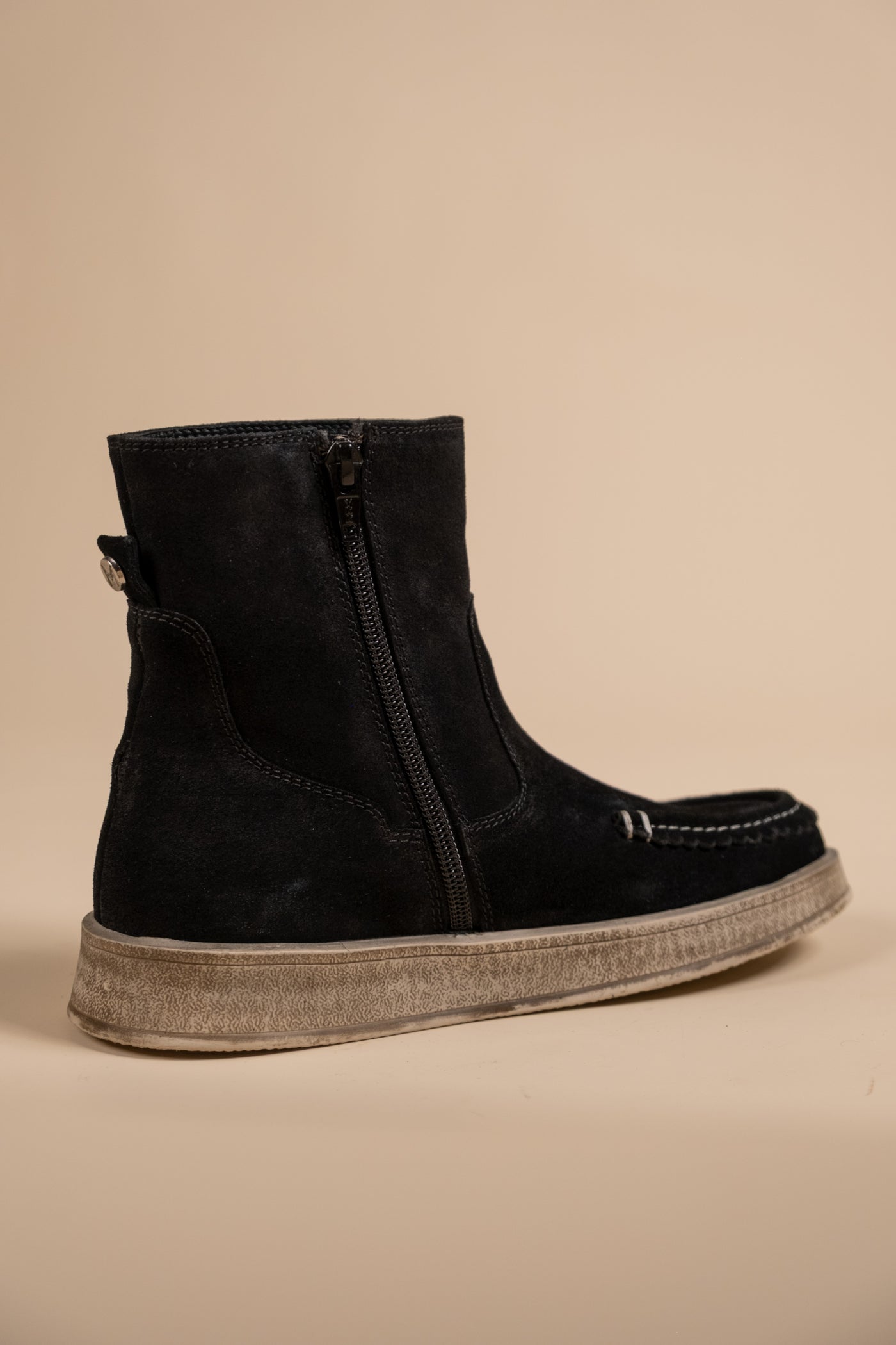 Dune Leather Suede Boots