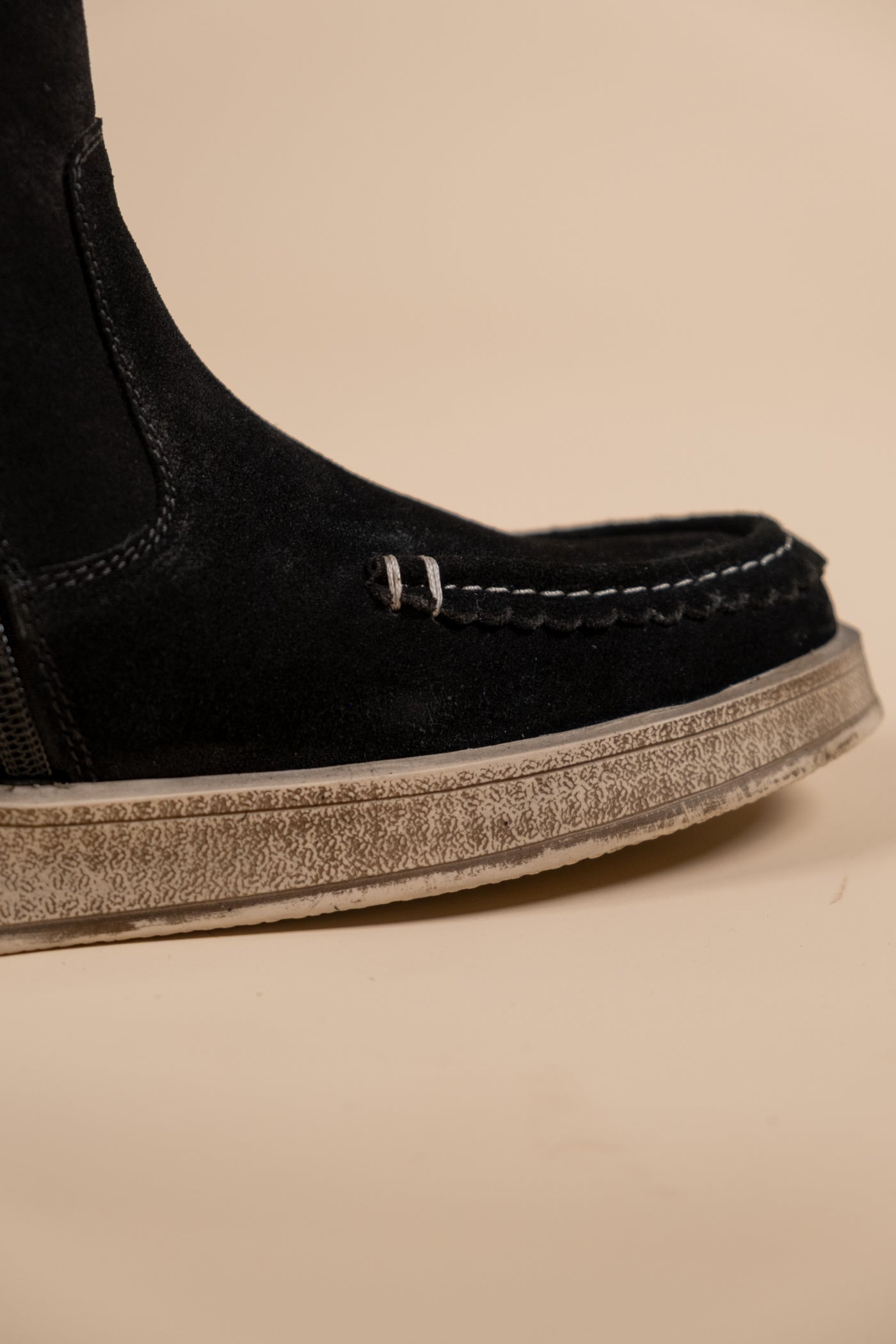 Dune Leather Suede Boots