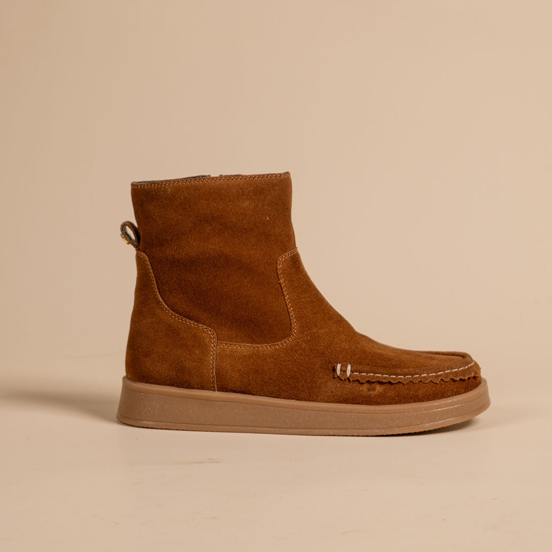 Dune Leather Suede Boots