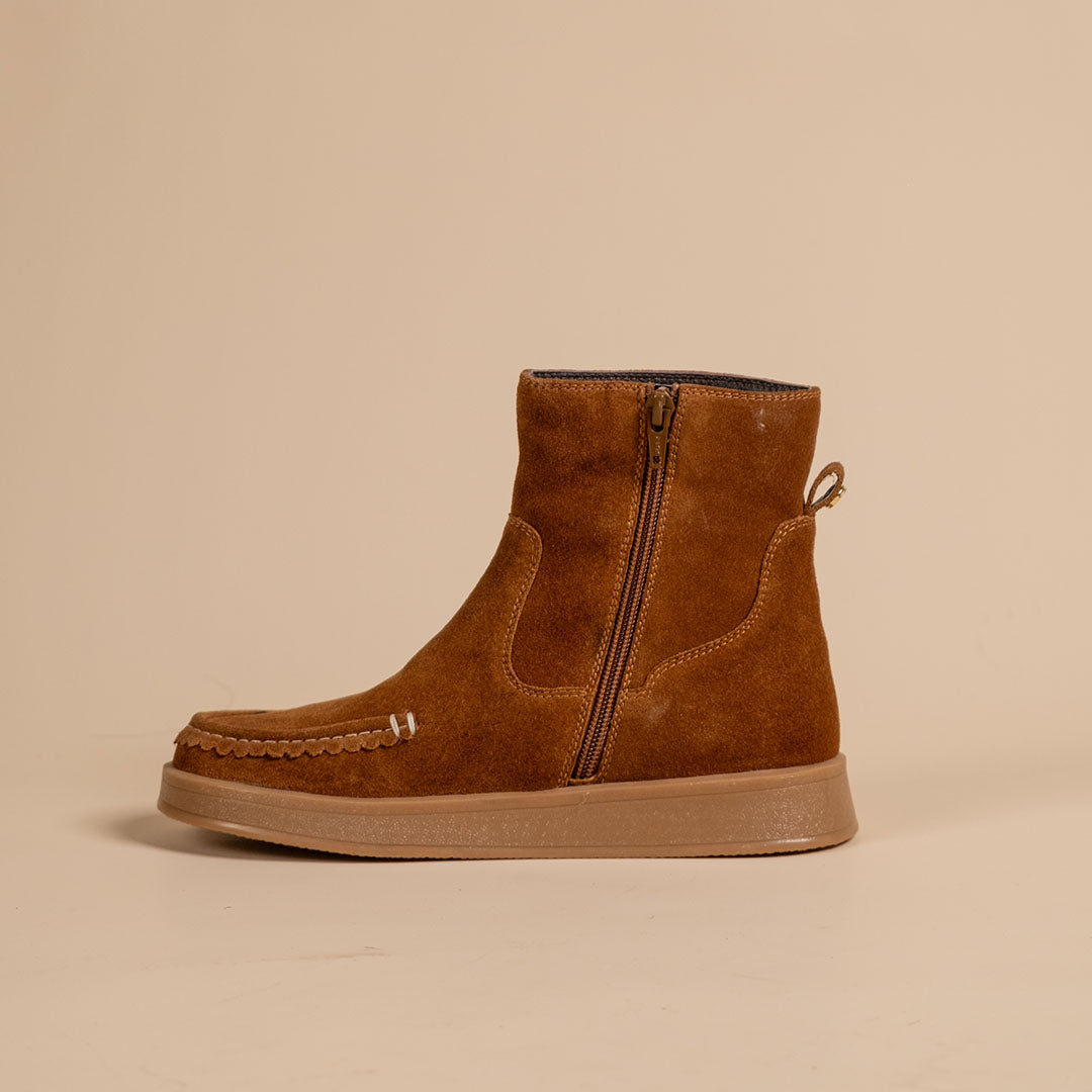 Dune Leather Suede Boots