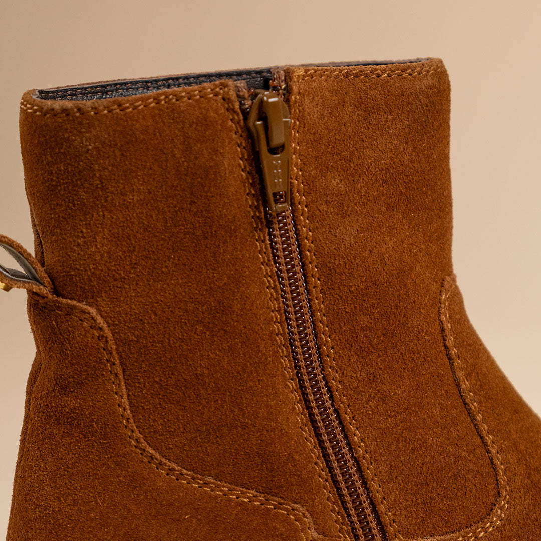 Dune Leather Suede Boots