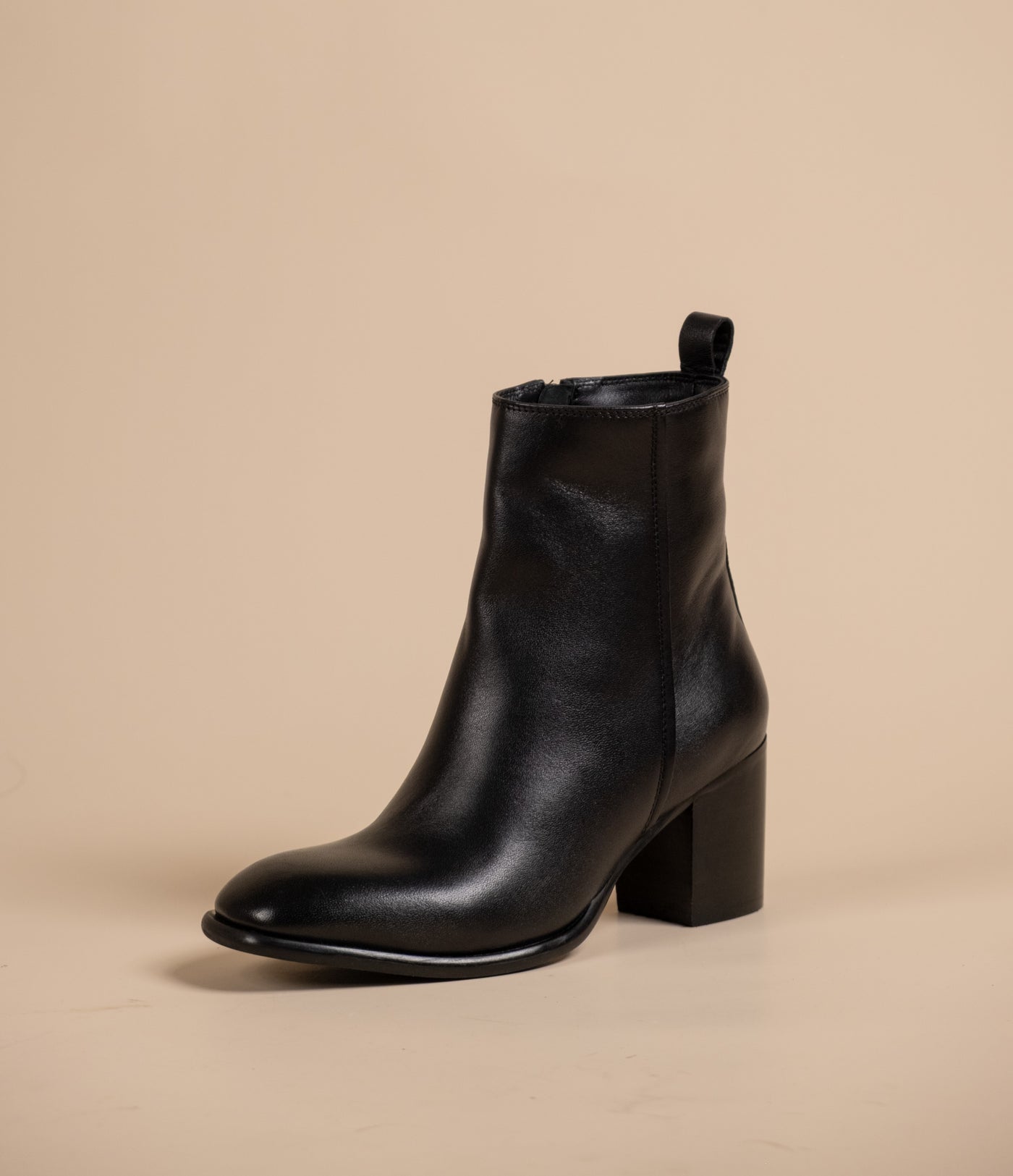 Blaze Leather Ankle Boots