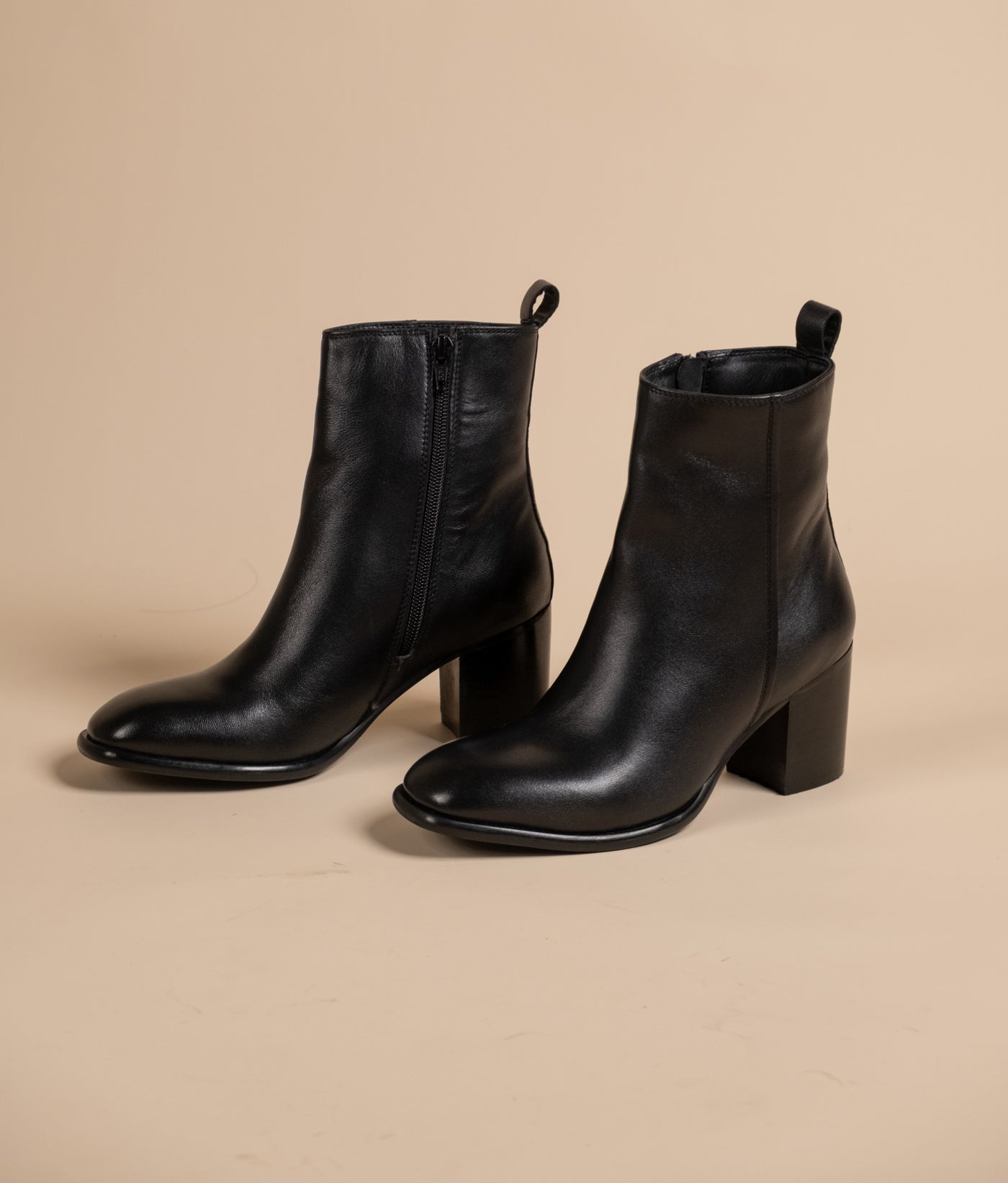 Blaze Leather Ankle Boots