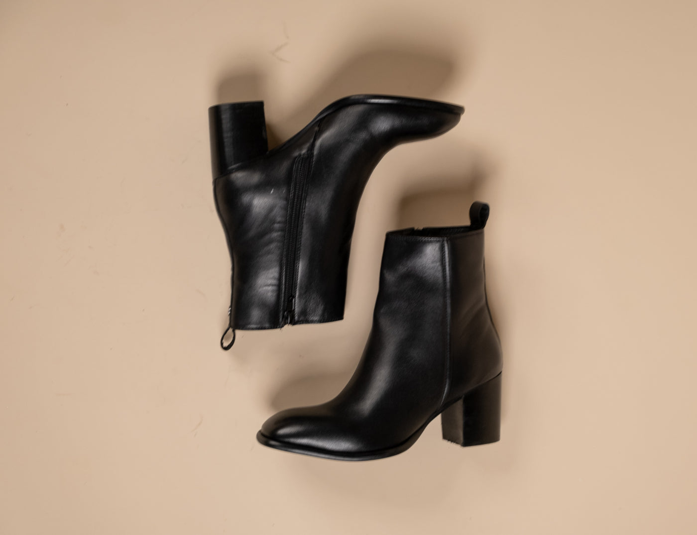 Blaze Leather Ankle Boots