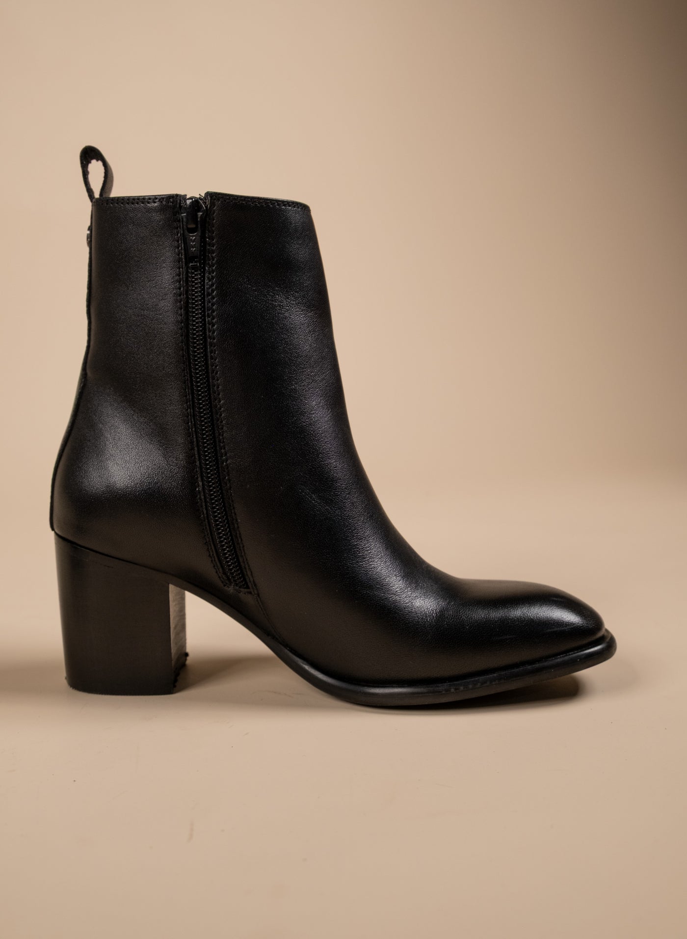 Blaze Leather Ankle Boots