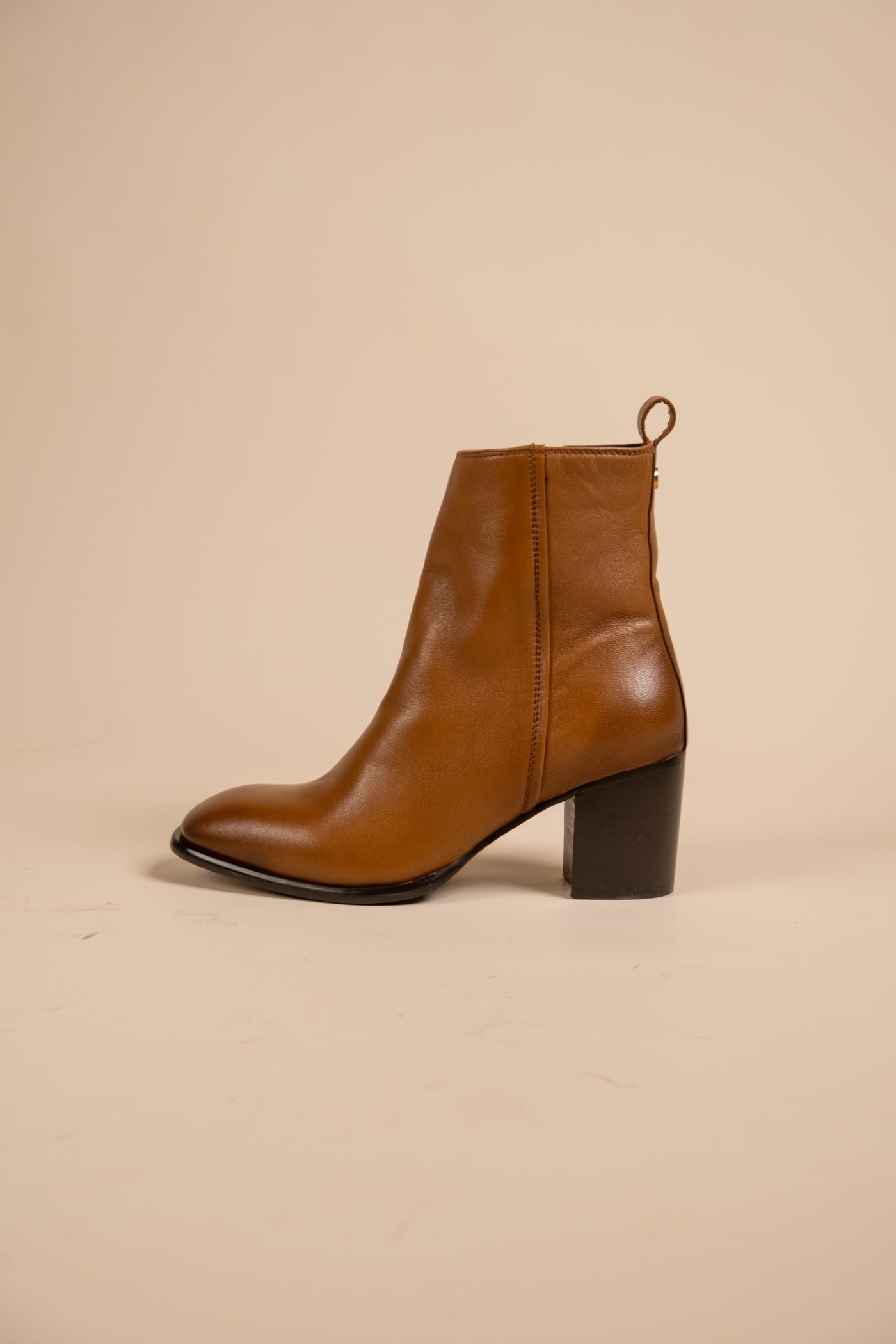 Blaze Leather Ankle Boots