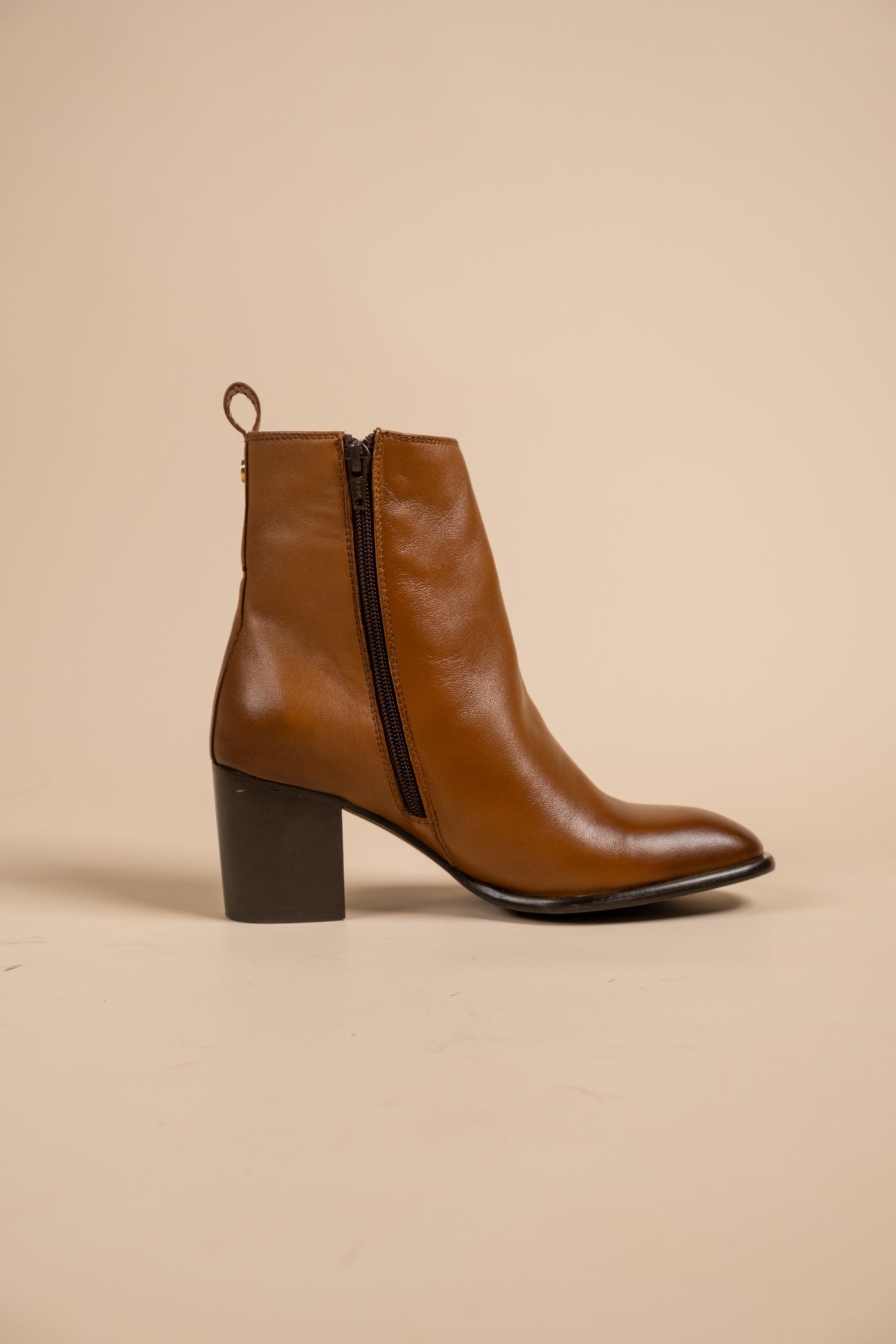 Blaze Leather Ankle Boots