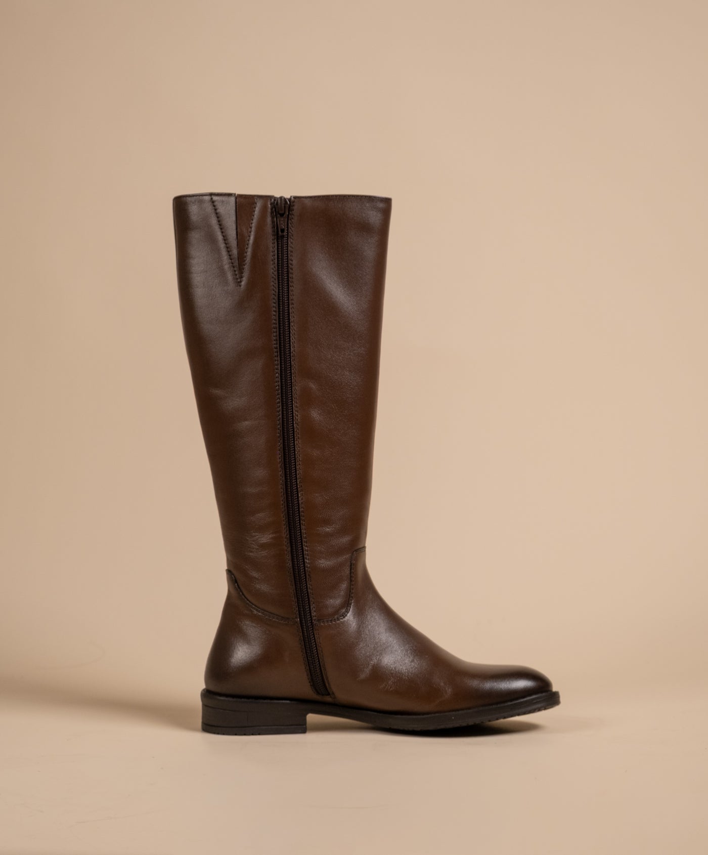 Blaire Leather Knee High Boots