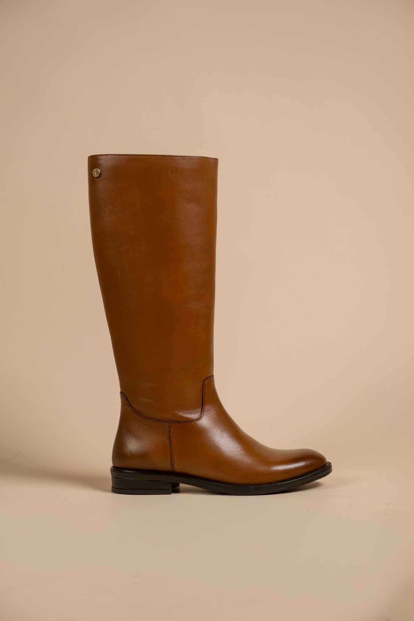 Blaire Leather Knee High Boots