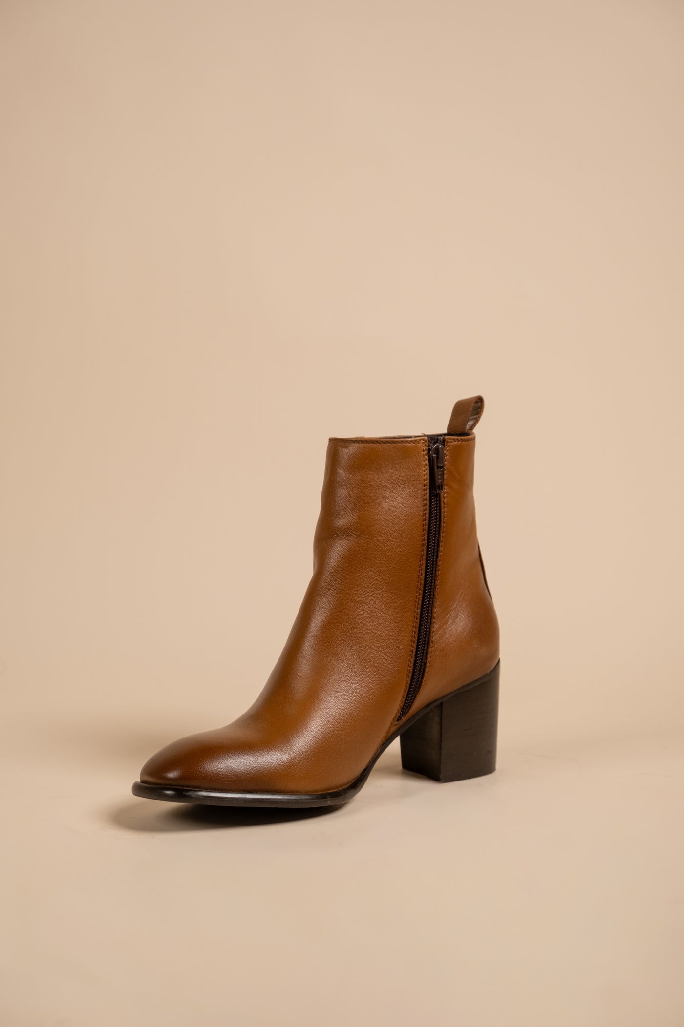 Blaze Leather Ankle Boots