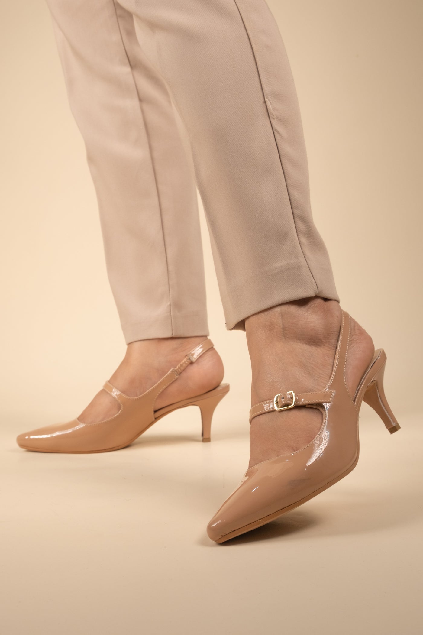 Briza Patent Leather Party Pumps