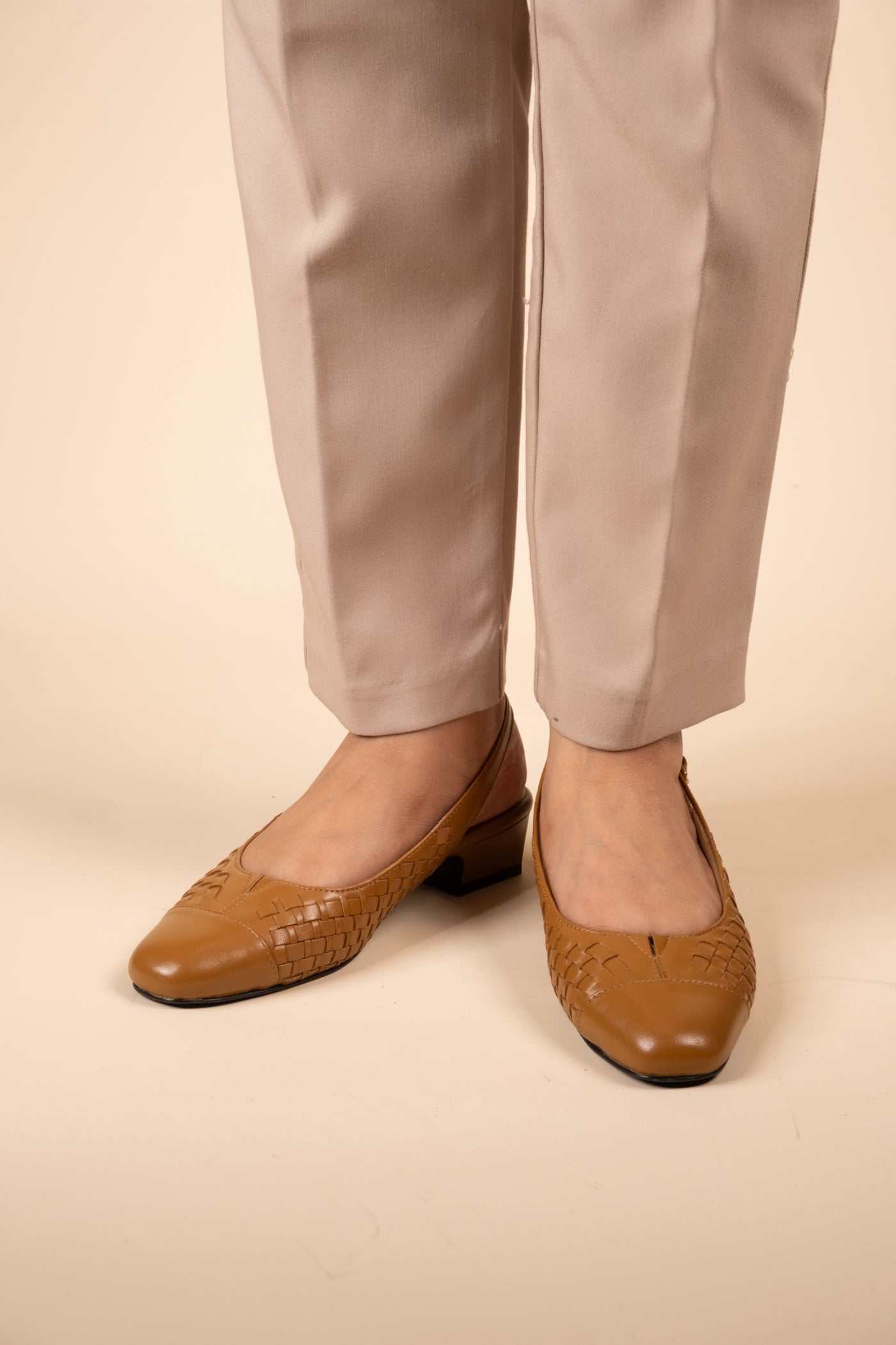 Darcy Leather Comfort Heels