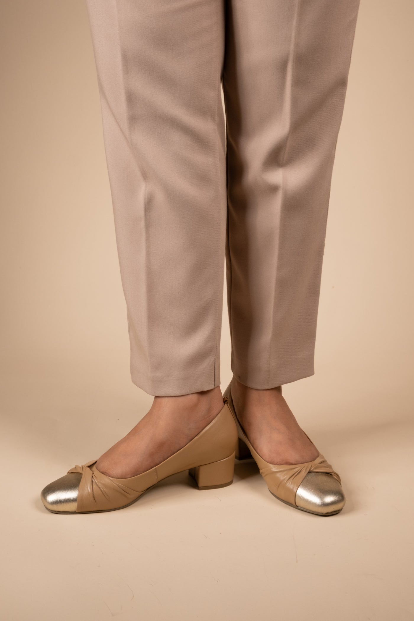 Zyra Leather Comfort Heels