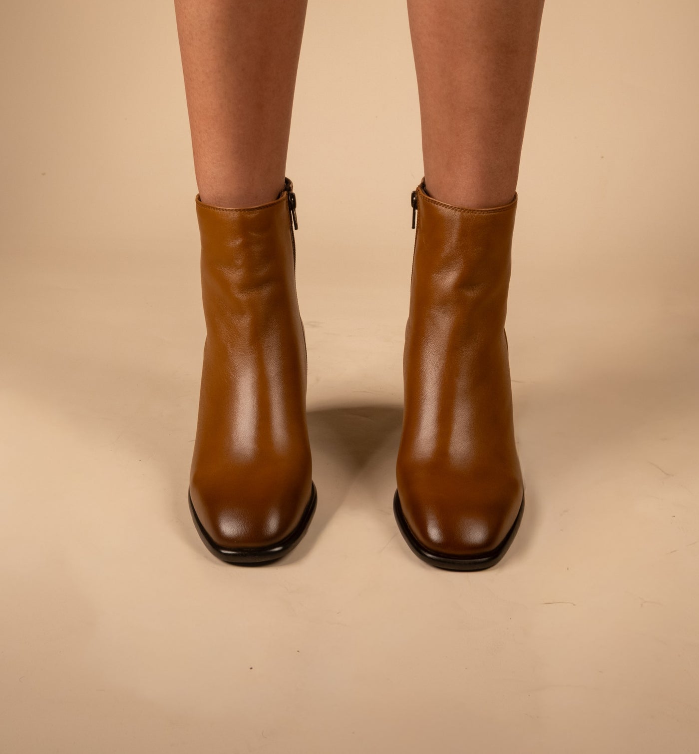 Blaze Leather Ankle Boots