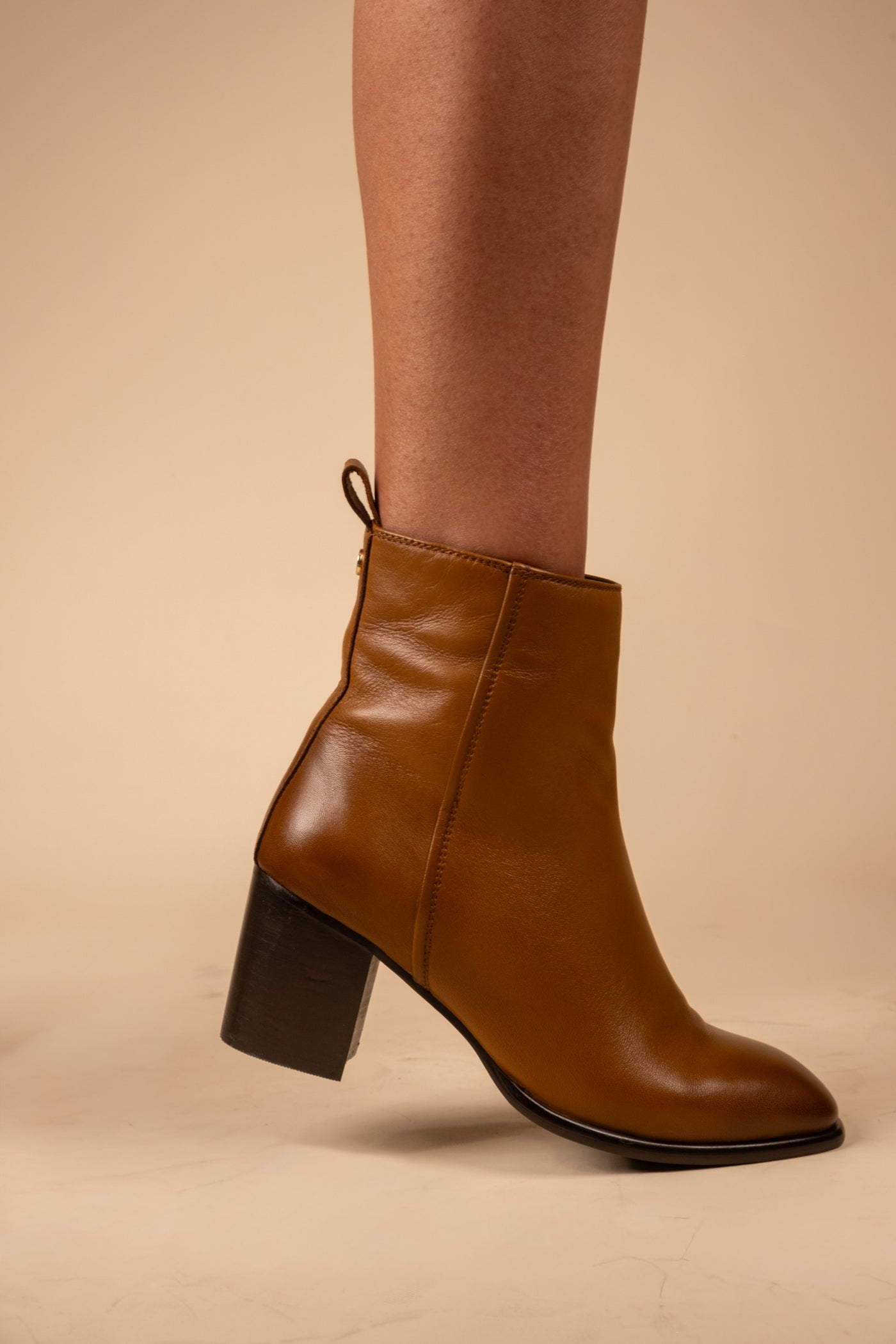 Blaze Leather Ankle Boots