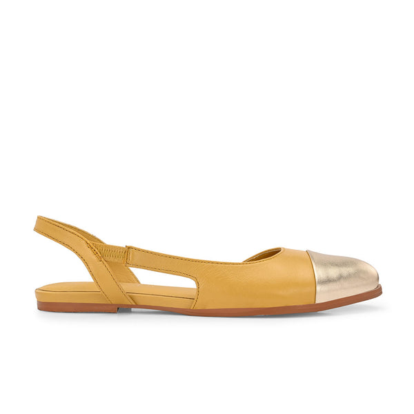 Lush Leather Strappy Flats