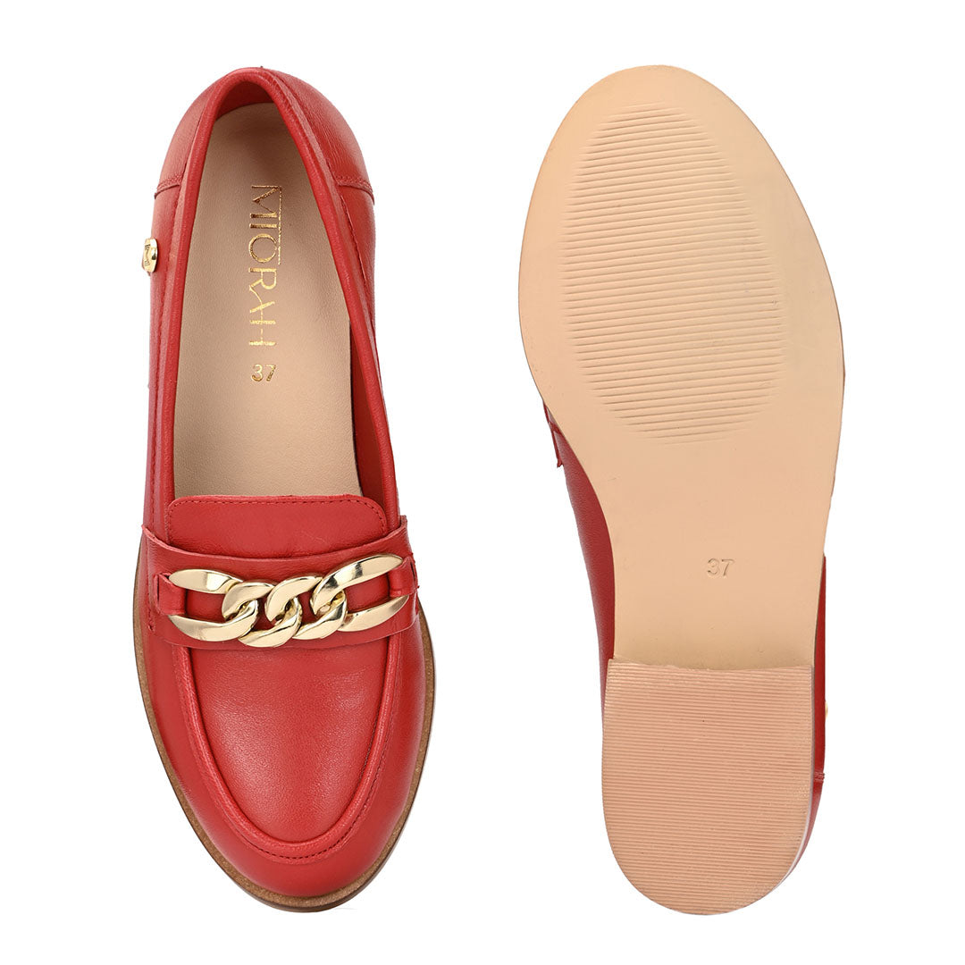 Nora Leather Formal Loafers