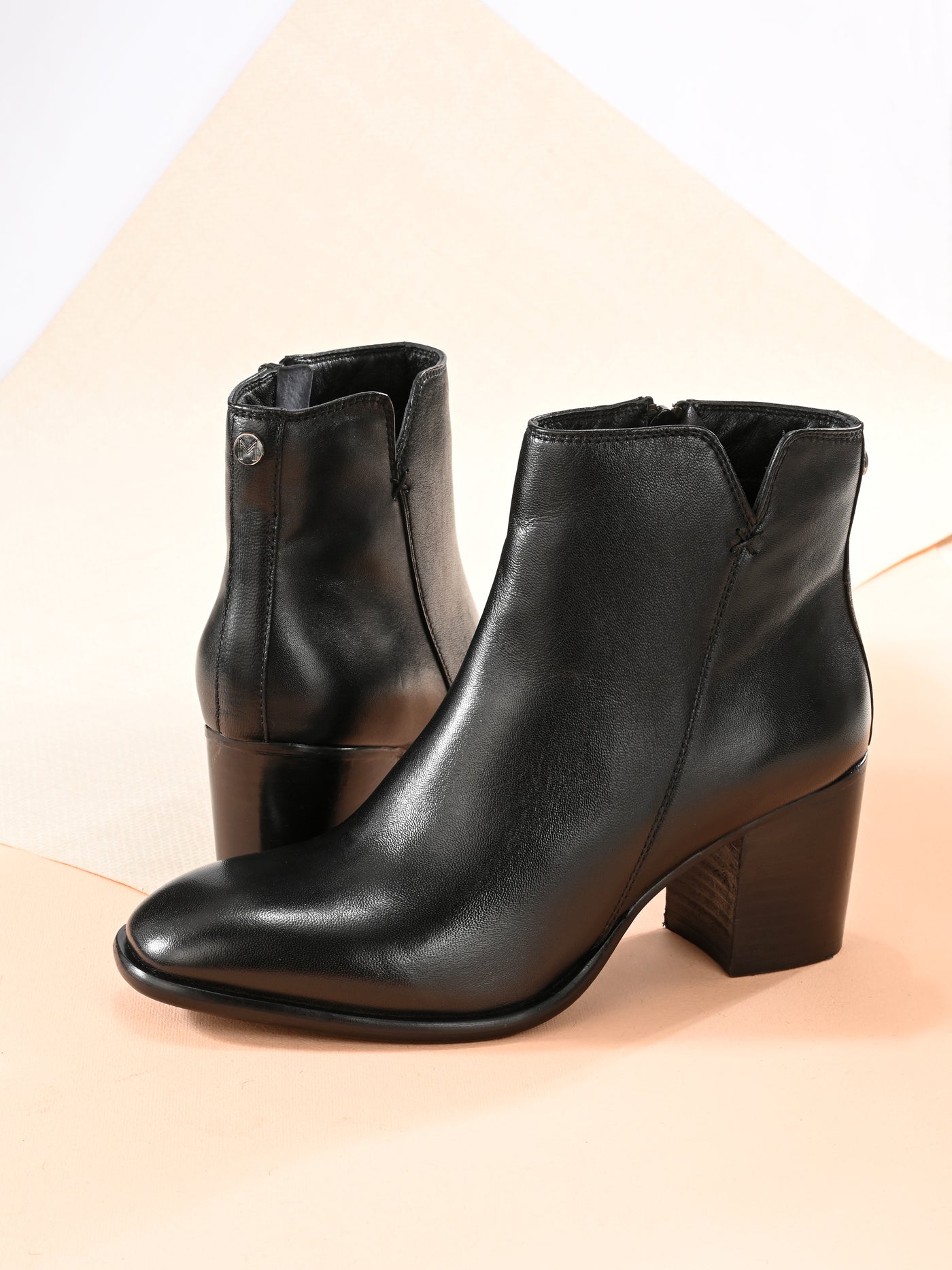 Luna Leather Ankle Boots