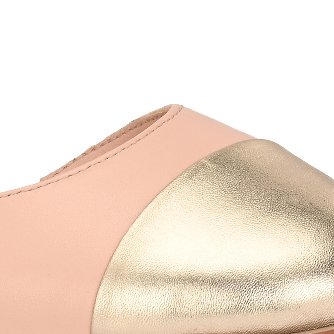 Lush Leather Strappy Flats