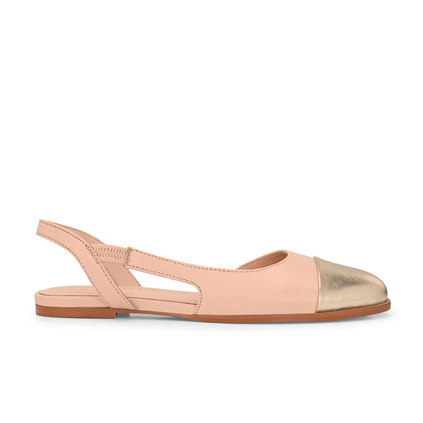 Lush Leather Strappy Flats