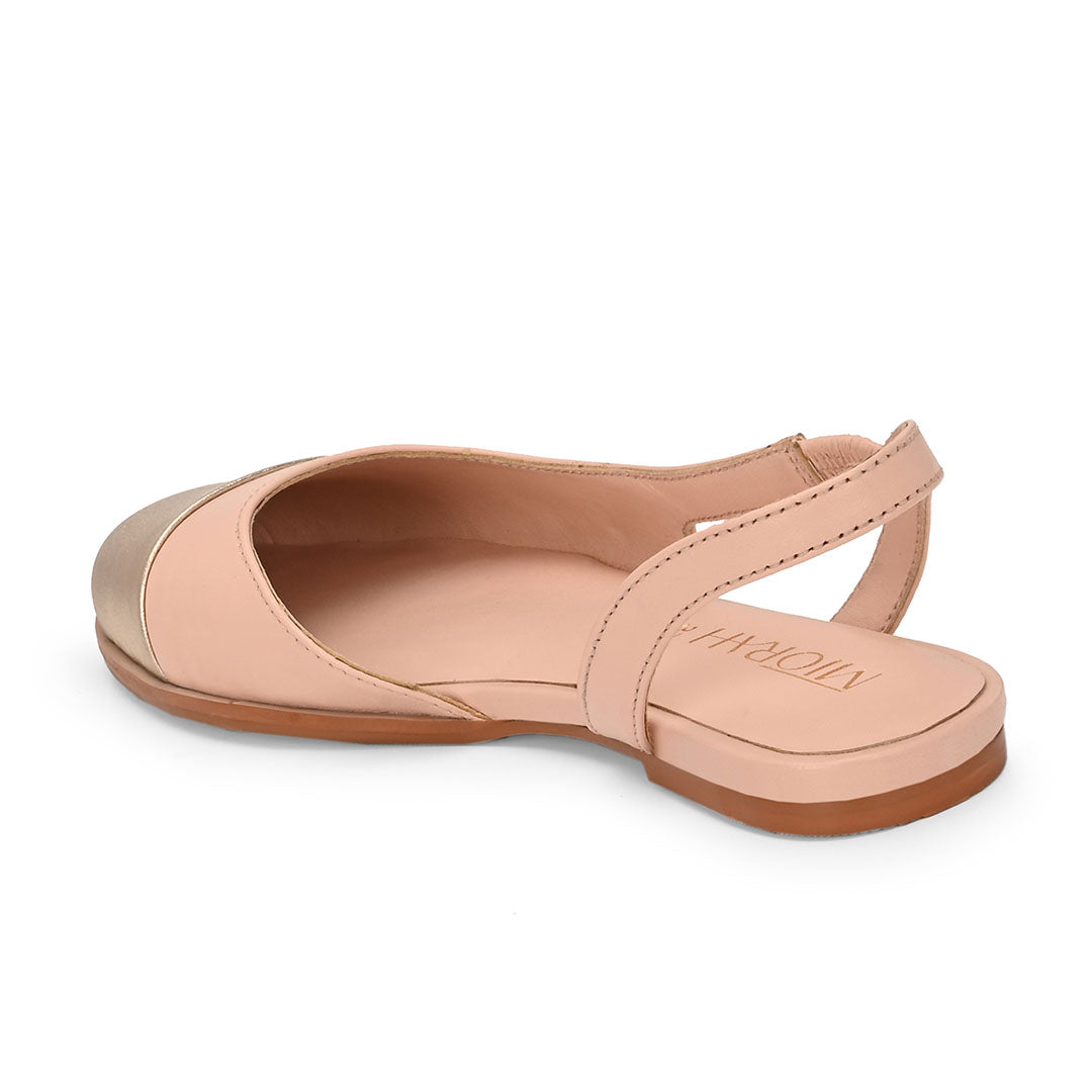 Lush Leather Strappy Flats