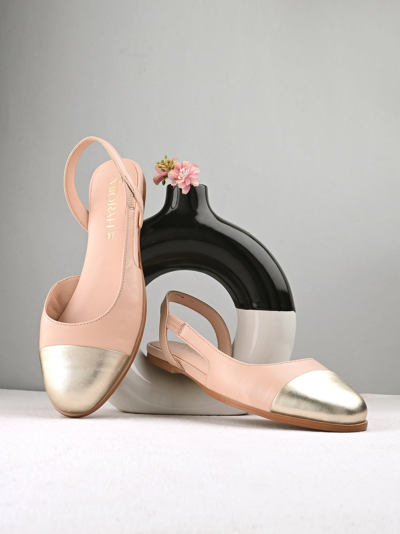 Lush Leather Strappy Flats
