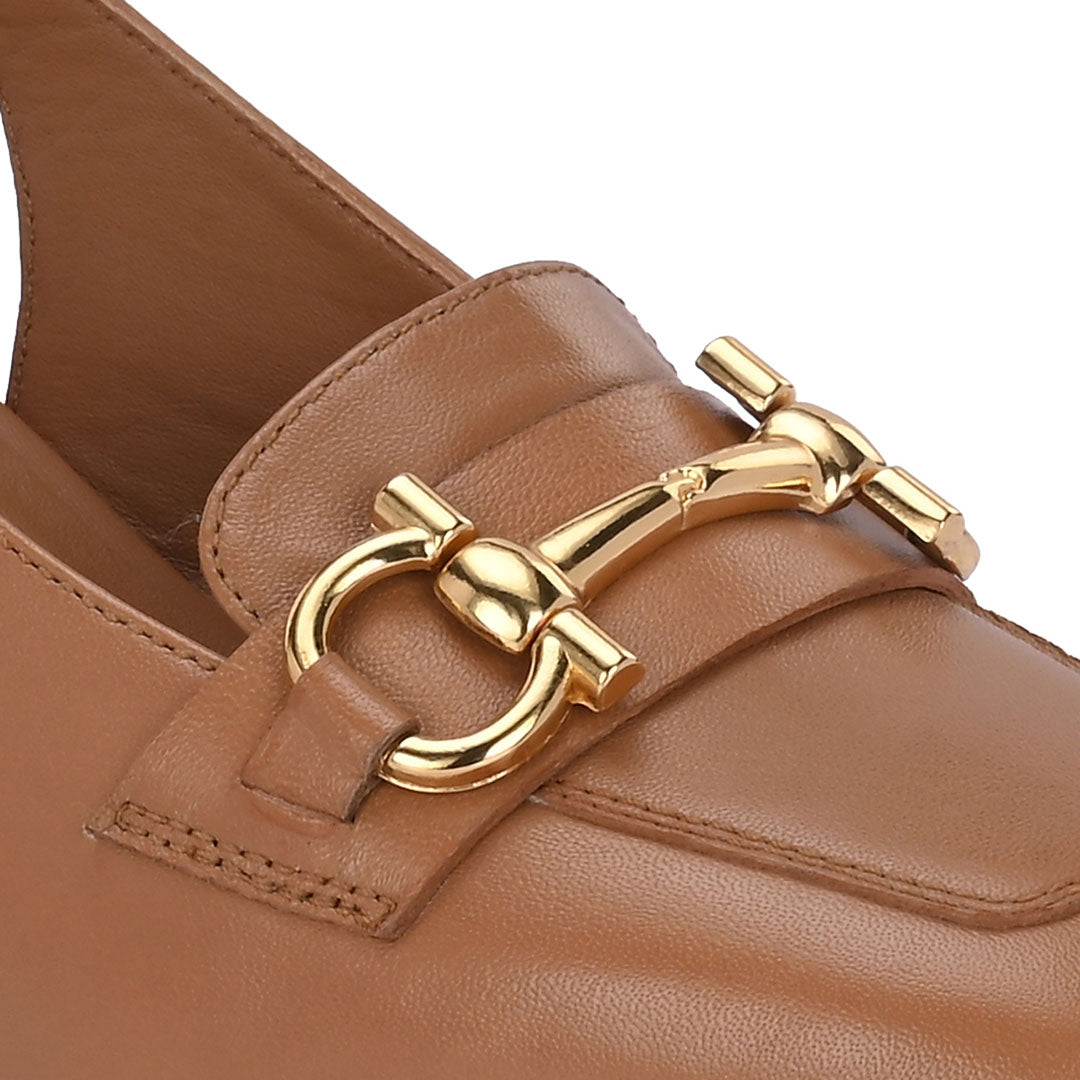 Allure Leather Block Heels