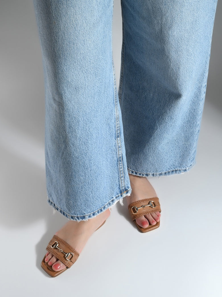 Zen Leather Comfort Flats
