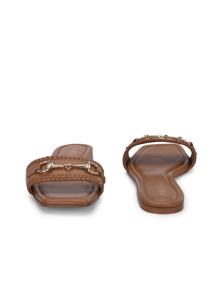 Zen Leather Comfort Flats