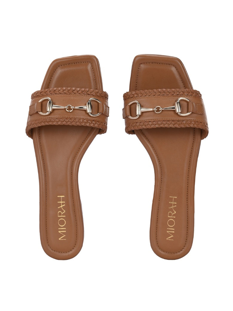 Zen Leather Comfort Flats
