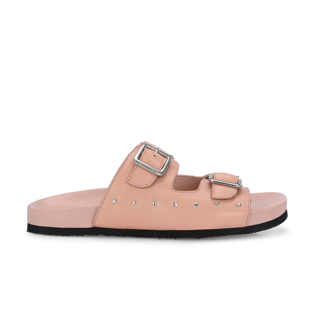 Solace Footbed Leather Comfort Sandals