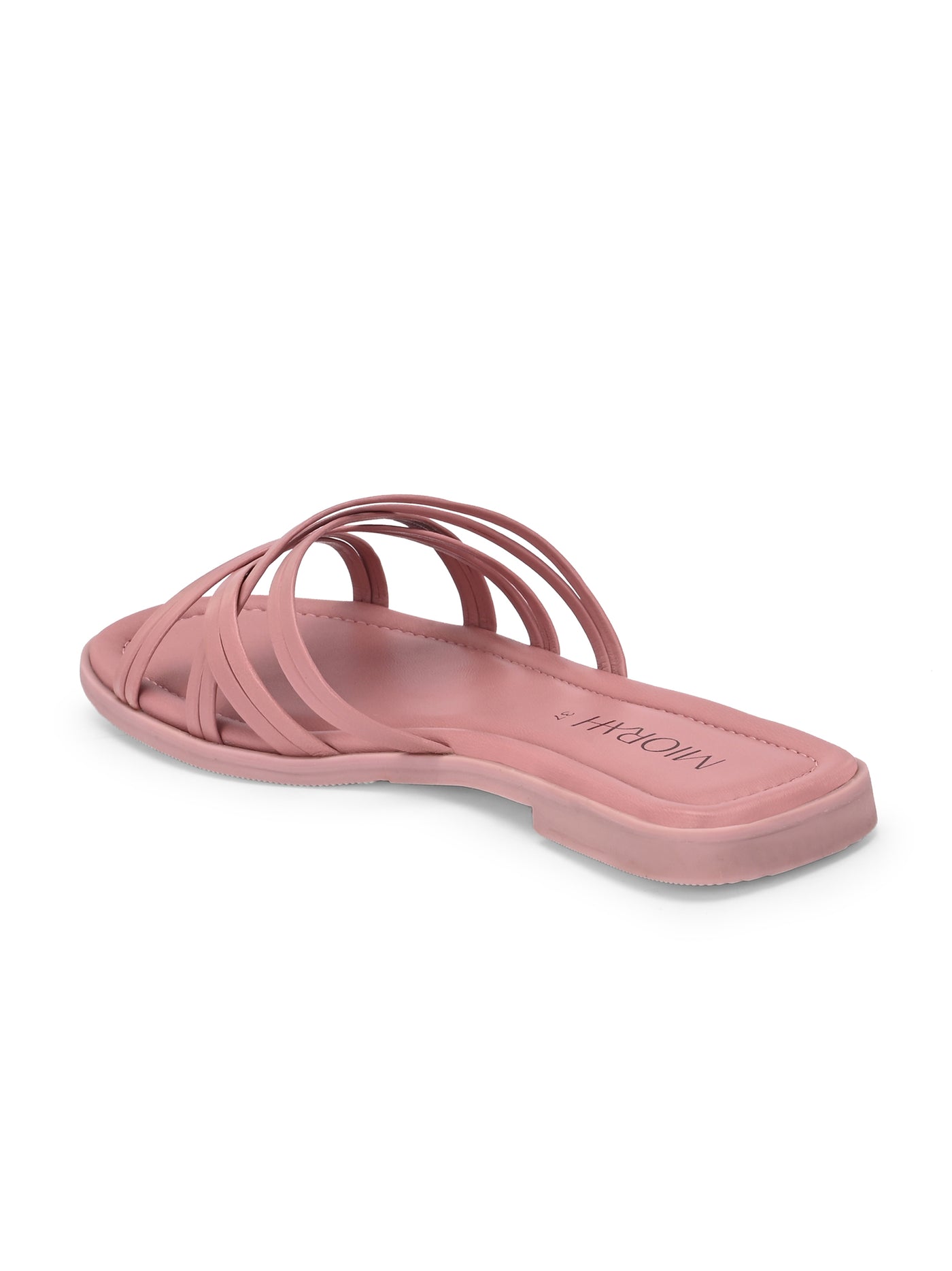 Zoe Leather Strappy Flats