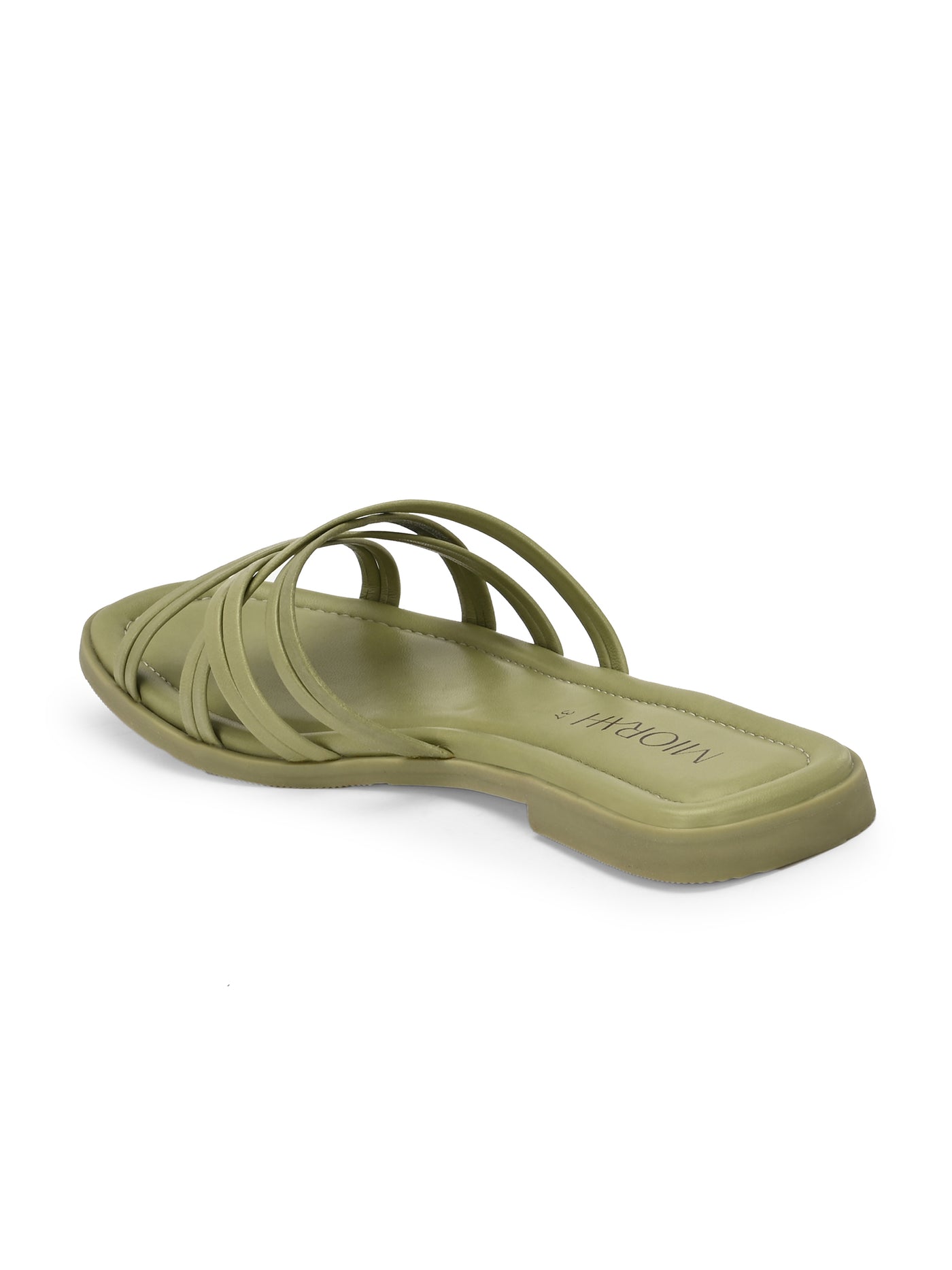 Zoe Leather Strappy Flats