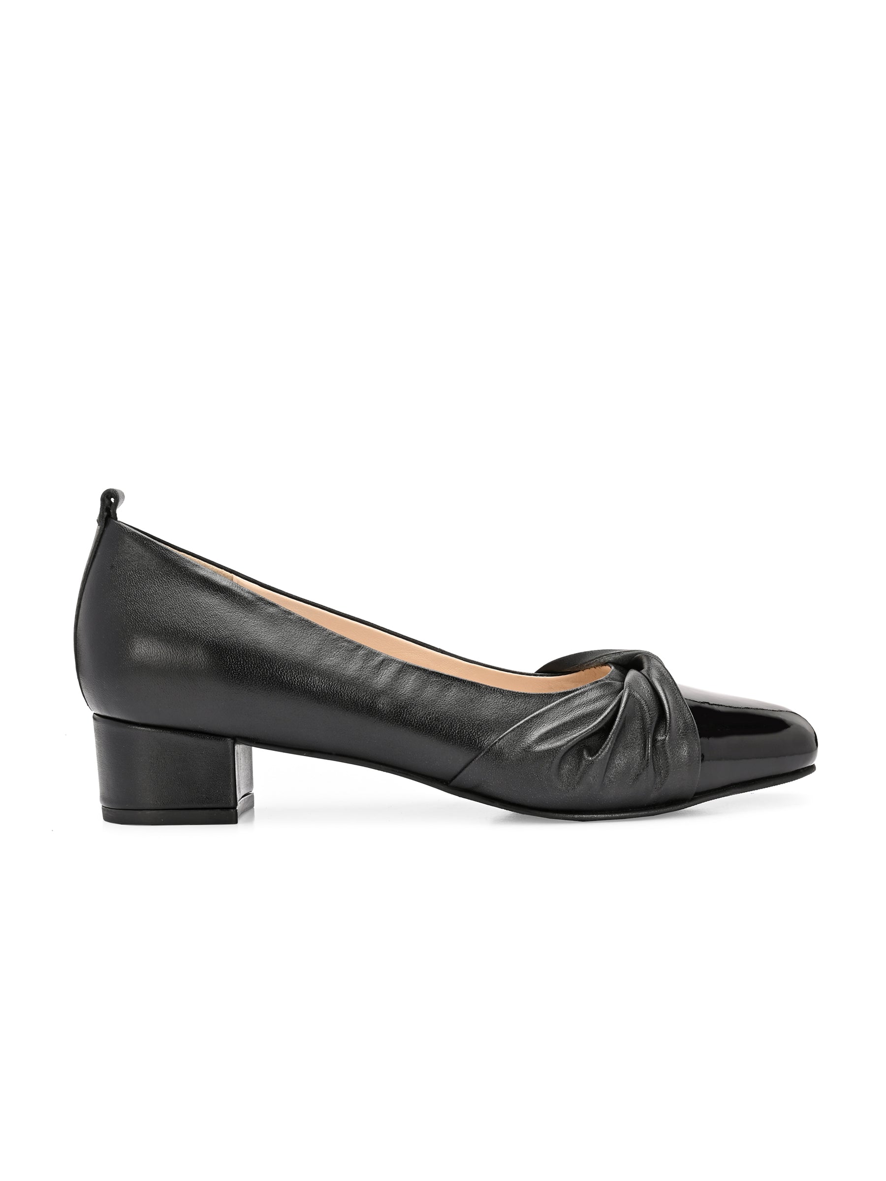 Zyra Leather Comfort Heels