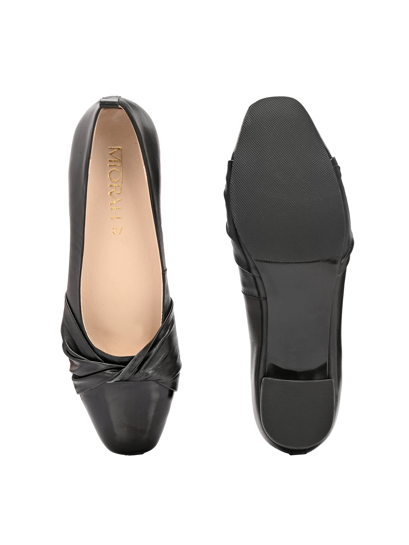 Zyra Leather Comfort Heels