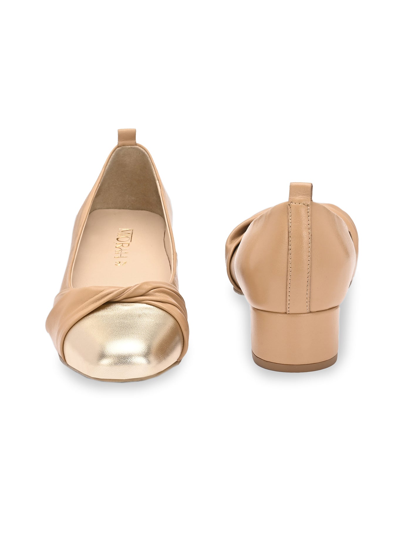 Zyra Leather Comfort Heels
