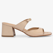 Roxy Leather Block Heels