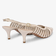 Lexa leather Strappy Heels