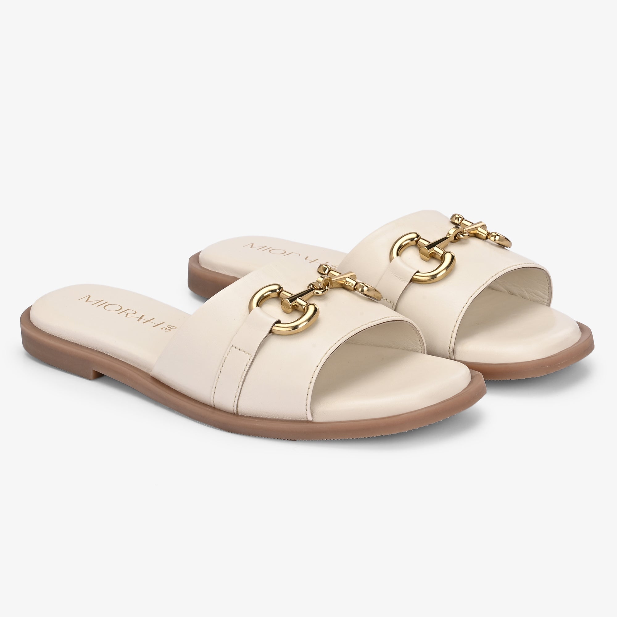 Flutter Leather Comfort Flats