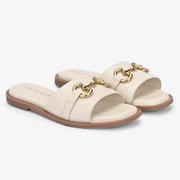 Flutter Leather Comfort Flats