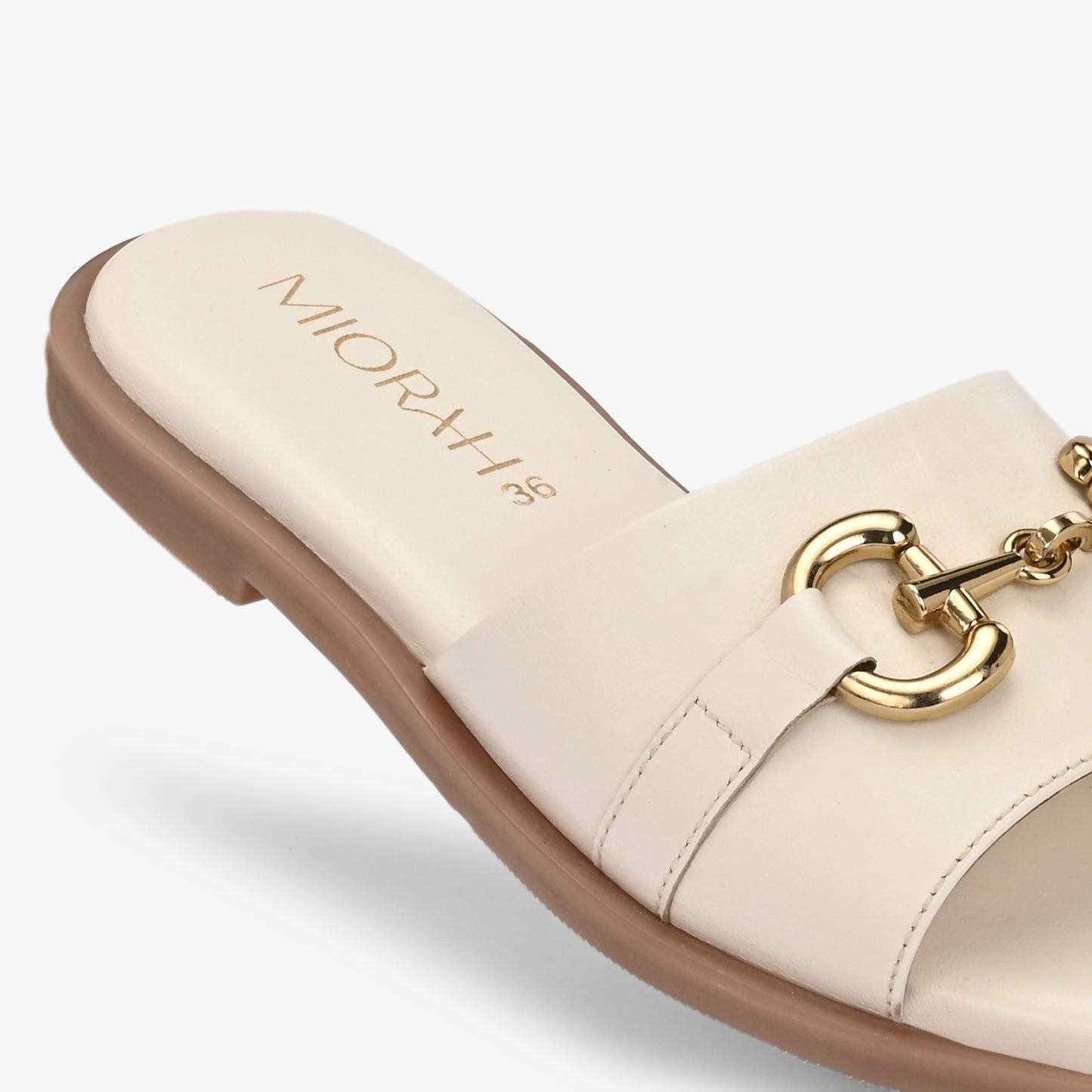 Flutter Leather Comfort Flats